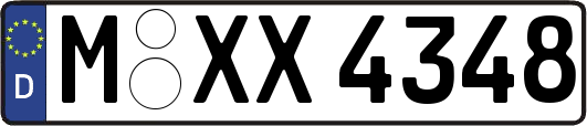 M-XX4348