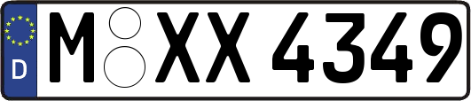 M-XX4349