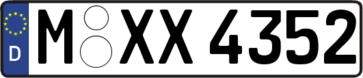 M-XX4352