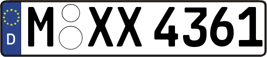 M-XX4361