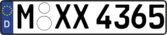 M-XX4365