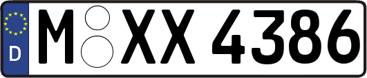 M-XX4386