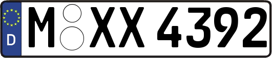 M-XX4392