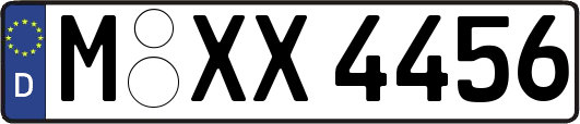 M-XX4456