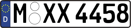 M-XX4458