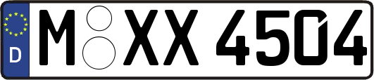 M-XX4504