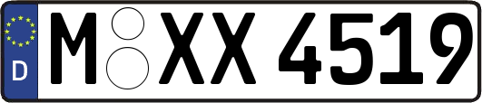 M-XX4519