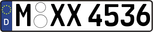 M-XX4536