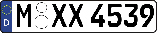 M-XX4539