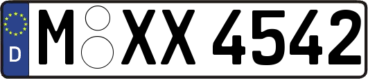 M-XX4542