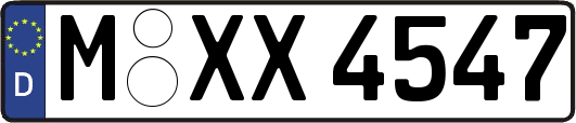 M-XX4547