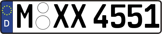M-XX4551