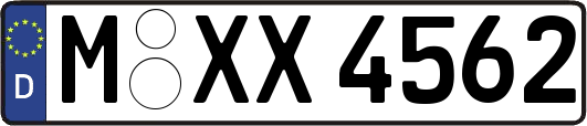 M-XX4562