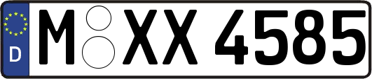 M-XX4585
