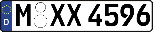 M-XX4596