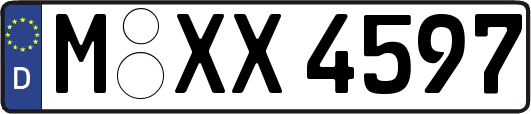 M-XX4597