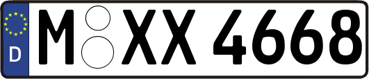 M-XX4668