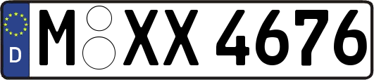 M-XX4676