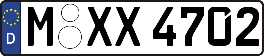 M-XX4702