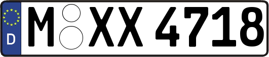 M-XX4718