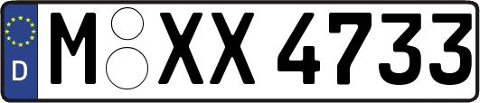 M-XX4733
