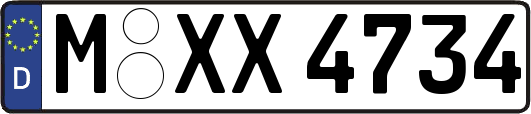 M-XX4734