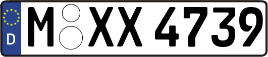 M-XX4739
