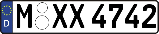 M-XX4742