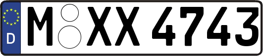 M-XX4743