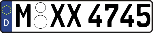 M-XX4745