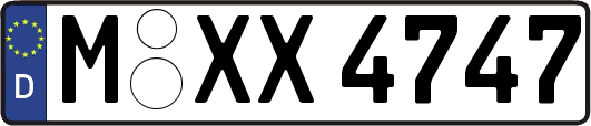 M-XX4747