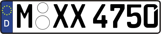 M-XX4750