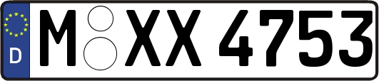 M-XX4753