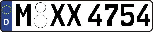 M-XX4754