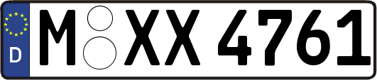 M-XX4761