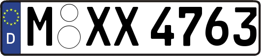 M-XX4763