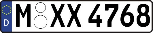 M-XX4768