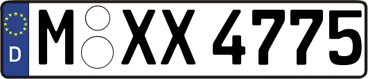 M-XX4775