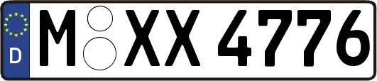M-XX4776
