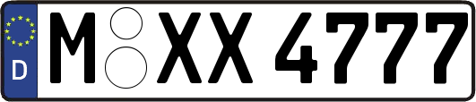 M-XX4777