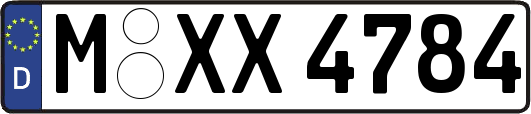 M-XX4784