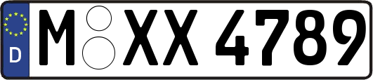 M-XX4789