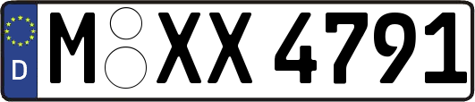 M-XX4791