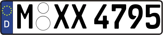 M-XX4795