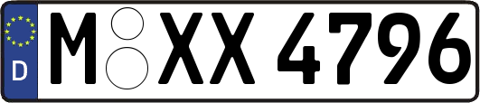 M-XX4796