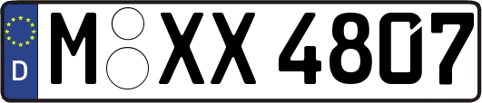 M-XX4807