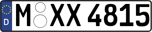 M-XX4815