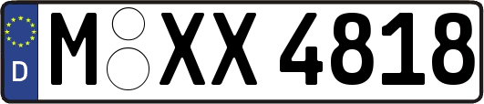 M-XX4818