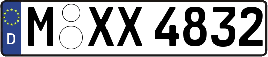 M-XX4832