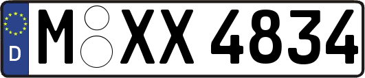 M-XX4834